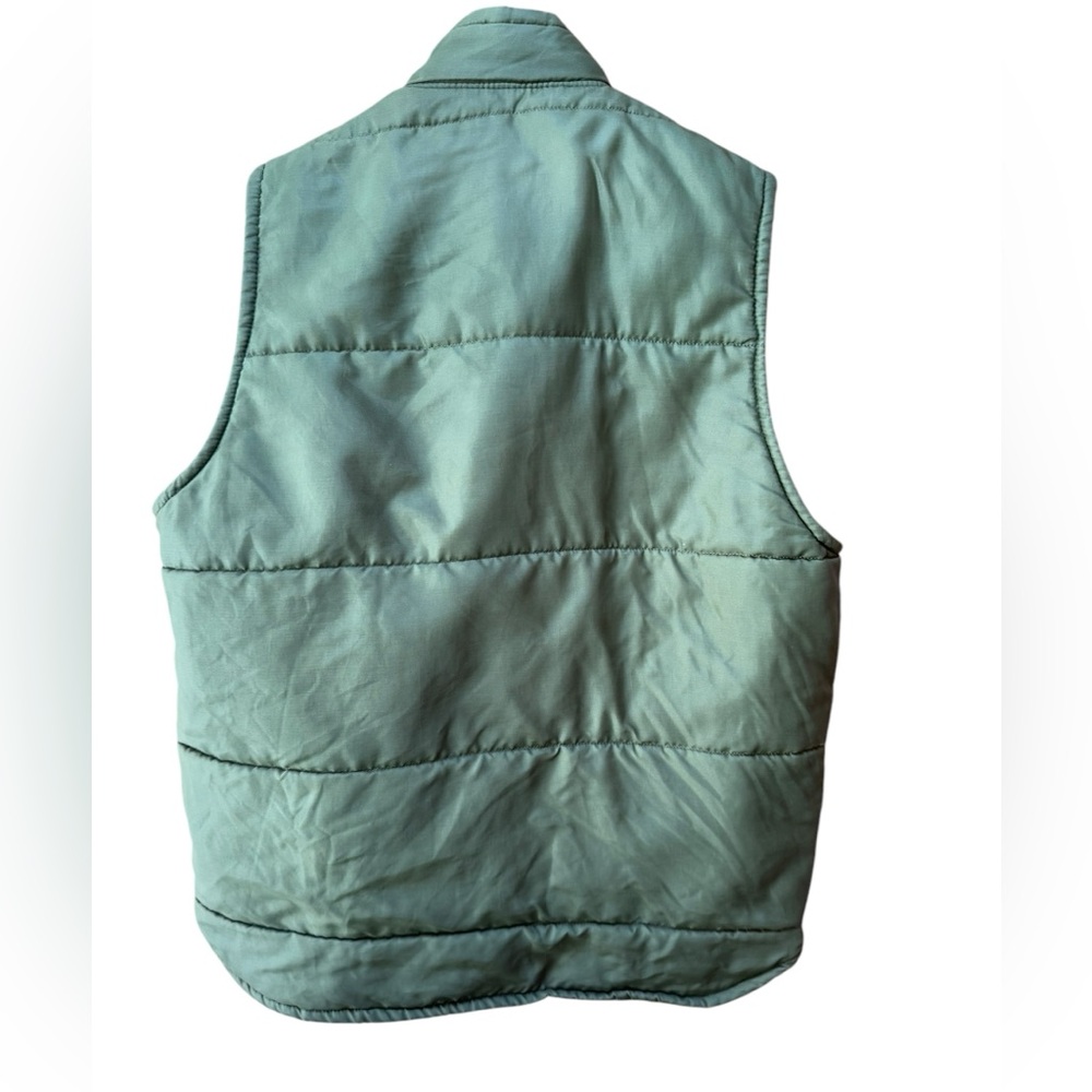 1980s Active Generation Front Snap Puffer Vest View 4